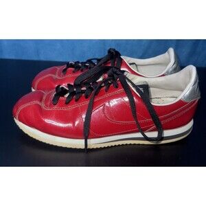 Nike Cortez 72 Basic Premium QS Gym Red Metallic Silver White 819721-600 Mens 8